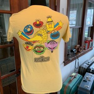 Sesame Street Mens' 1969 Character Heads Shirt